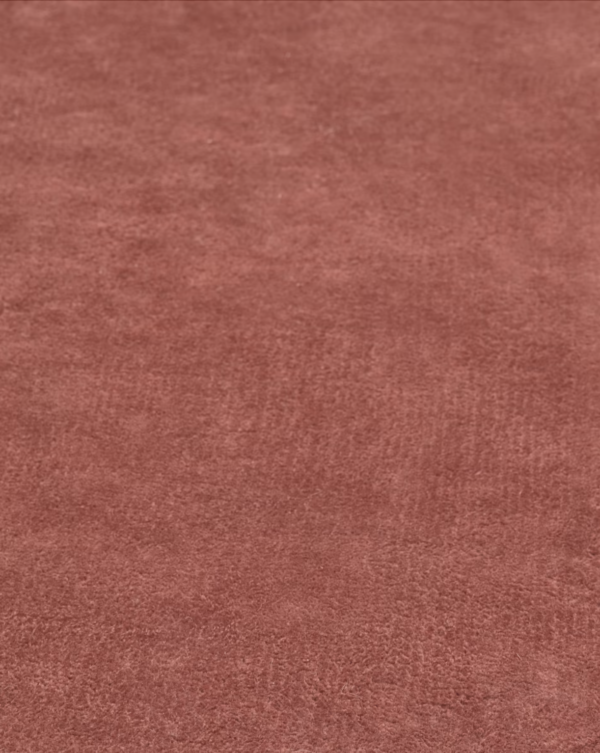 Texture du tapis rond rouge