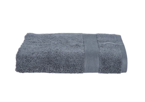 Drap de bain gris foncé